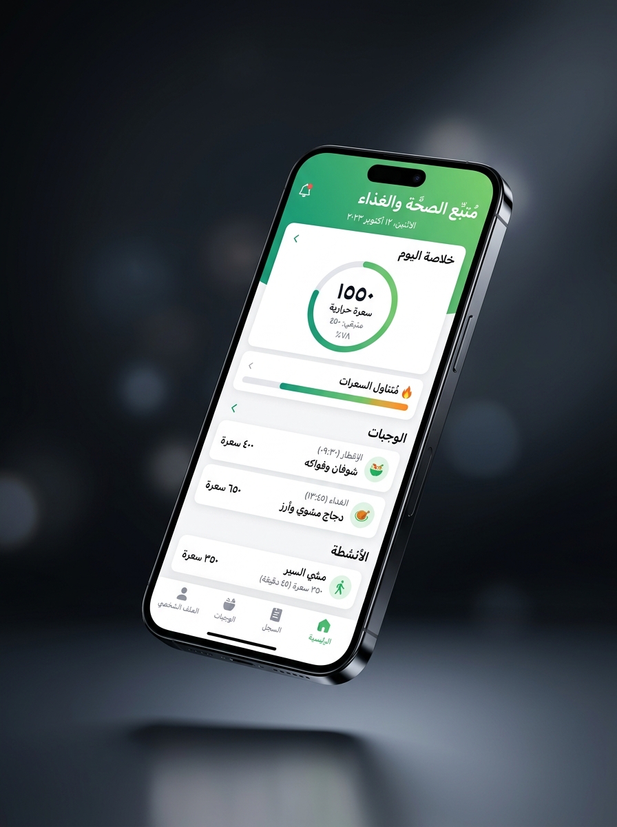شاشة تطبيق الطيبات